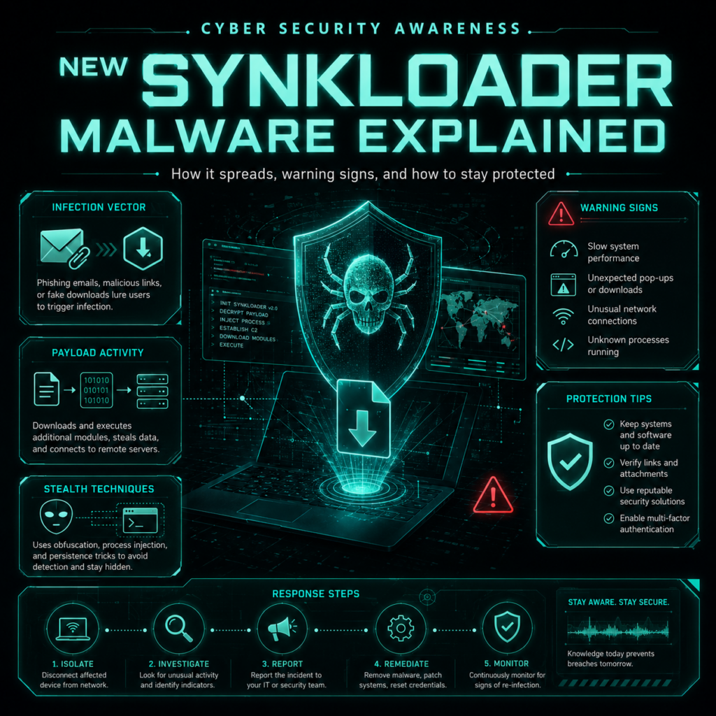Cyber Security Awareness: New SynkLoader Malware Explained